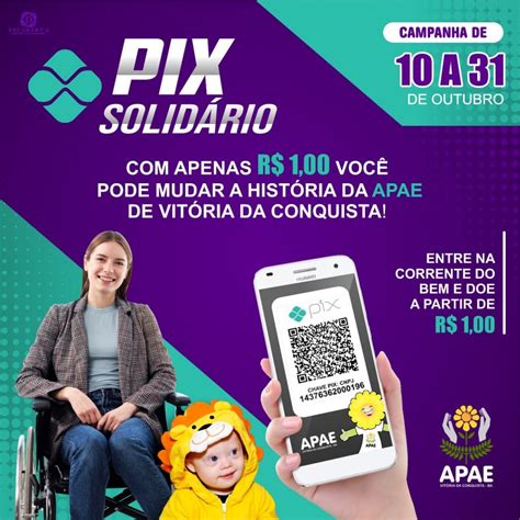 APAE realiza PIX solidário Saiba como ajudar Blog do Redação