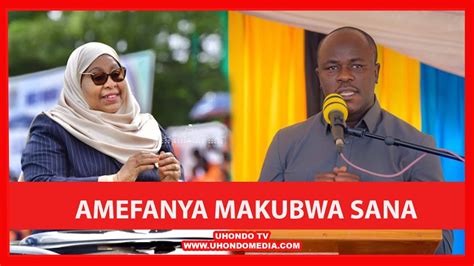 WAZIRI AWESO AMKINGIA KIFUA RAIS SAMIA AMEFANYA MAKUBWA YouTube