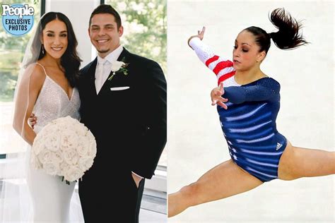 Olympians Jordyn Wieber and Chris Brooks Marry in 'Old Hollywood Glam ...