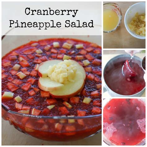 Cranberry Jello Salad [Thanksgiving Side Dish] - Num's the Word