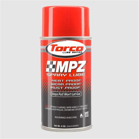 Aerosol Lubricante MPZ Torco International Corporation Mfg