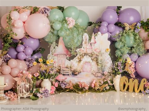 Garden Fairy Balloon Arch Kit Fairy Garden Party Fairy First Birthday