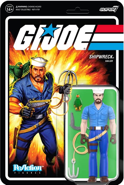 Gi Joe Super7 Reaction Shipwreck