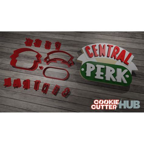 Friends Central Perk No1 Cookie Cutter