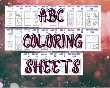 ABC coloring worksheets by Love Homeschooling | TPT