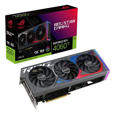 Amazon.com: ASUS ROG Strix GeForce RTX™ 4060 Ti OC Edition Gaming ...