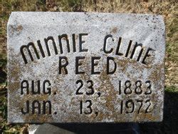 Minnie Cline Reed 1883 1972 Homenaje De Find A Grave