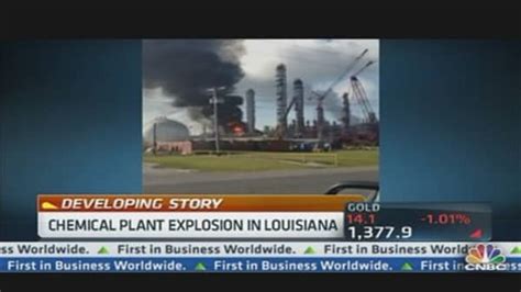 Explosion Rocks Williams Chemical Plant In Louisiana