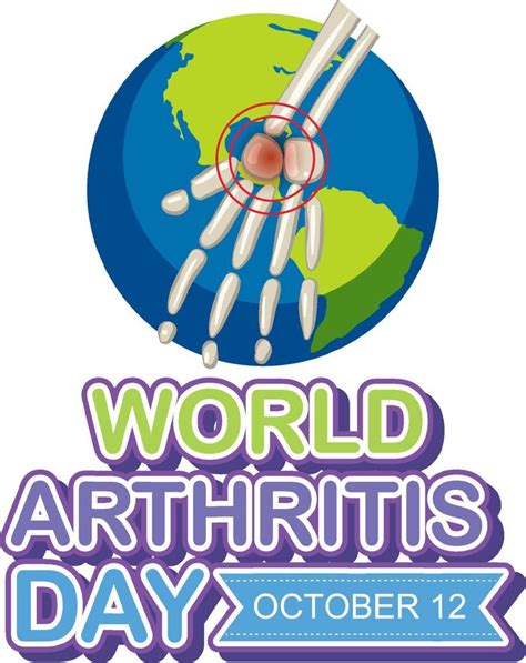 World Arthritis Day Poster Design 11668264 Vector Art At Vecteezy