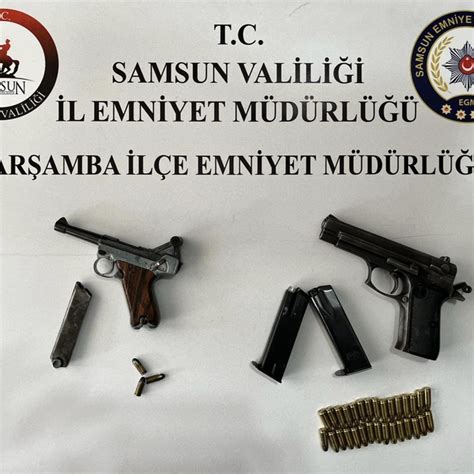 Samsun Da Bir Ara Ta Silah Bulundu Zanl Yakaland Samsun Haberleri