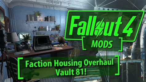 Fallout 4 Vault 81 Room Mod Topiaboo