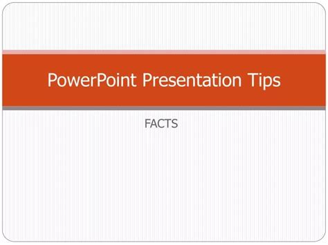 PPT - PowerPoint Presentation Tips PowerPoint Presentation, free download - ID:2314189