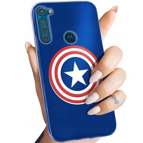 ETUI DO MOTOROLA ONE FUSION PLUS WZORY USA AMERYKA STANY OBUDOWA