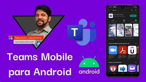 Microsoft Teams Mobile Para Smartphone Android Por Mauricio Cassemiro