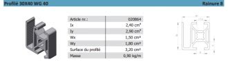 Profil D Assemblage Modulaire X Wg Aluminium Aludis