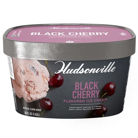 BLACK CHERRY Hudsonville Ice Cream