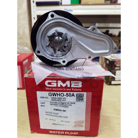 Gmb Water Pump Honda Accord Sda Civic Sna Crv Swa Lazada