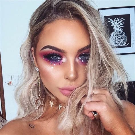 Unique Festival Makeup Hairstyles Ideas Musely