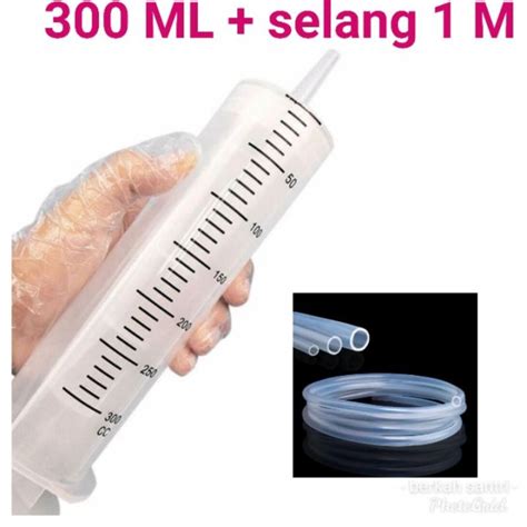 Large Syringe Spuit Suntikan Kapasitas Besar Cc Bukan Ml Ml