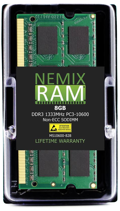 Hynix HMT41GS6BFR8C-H9 8GB DDR3 1333MHZ PC3-10600 SODIMM Compatible Me