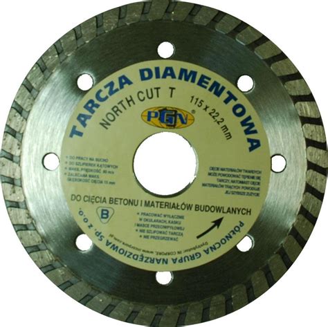 TARCZA DIAMENTOWA 230x22 2mm CIĄGŁA TURBO NORTH CUT T PGN IN CORPORE