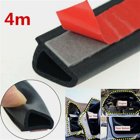 M Motor Door Window Big D Shape Rubber Seal Weather Strip Car