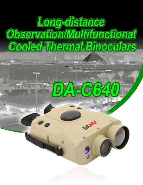 Handheld Portable High Resolution 640512px Cooled Thermal Imaging