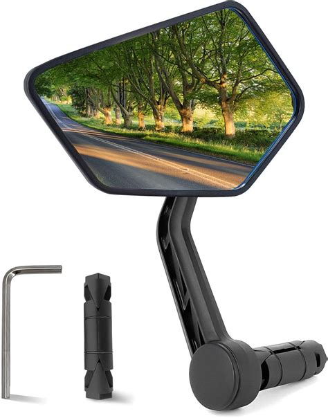 Amazon Arkham Bike Mirror For Handlebar Hd Bar End Bicycle Mirror