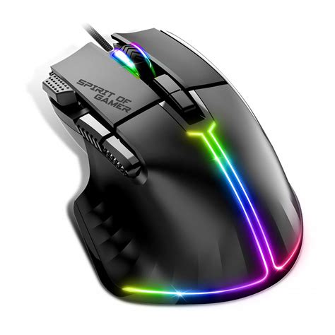 Spirit Of Gamer Pro M Rgb Noir Souris Pc Garantie Ans Ldlc