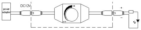 Volt Inline Pwm Single Color Led Dimmer Ldt A Led Dimmer Switches