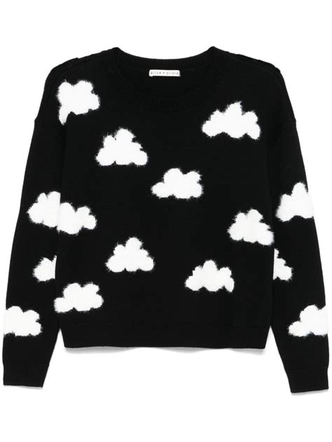 Alice Olivia Gleeson Sweater Black Farfetch