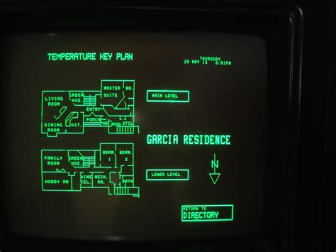 Total home automation system including touchscreen..... from 1985 : r