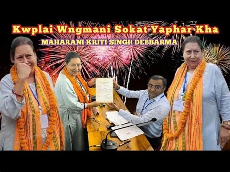 4 Lakh Ni Sai Vote Kwbang Bai Kwplai Wngwi Certificate Mankha Maharani