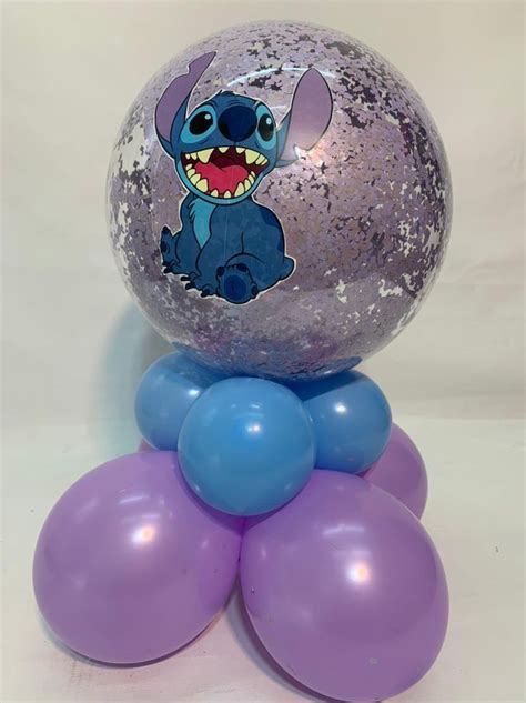 Bal O Personalizado Stich Anivers Rio Bal Es Personalizados Bal Es