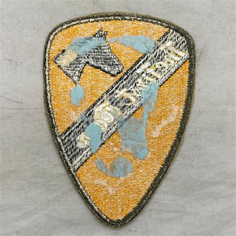 Korean War Us Army St Cavalry Division Patch Embellished First Team