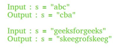 Different Methods To Reverse A String In C C GeeksforGeeks