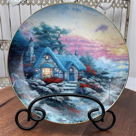 Knowles Accents Knowles Plate No7379 Seaside Cottage By Thomas