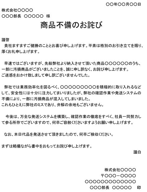 お詫び状（請求書金額の誤記載）の書式テンプレート（word・ワード） テンプレート・フリーbiz