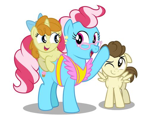 Mrs Cake And The Twins By Aleximusprime Rmylittlepony