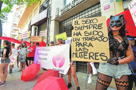 Trabajadoras Del Sexo Protestan Por La Ley Del Solo S Es S La Verdad