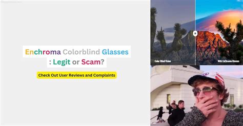 Enchroma Colorblind Glasses Scam Revolutionary Or Fake