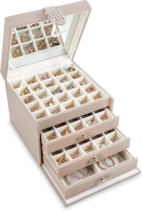 Glenor Co Earring Organizer Holder Small Large Slots Classic