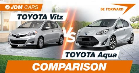 Toyota Vitz Vs Toyota Aqua Comparison