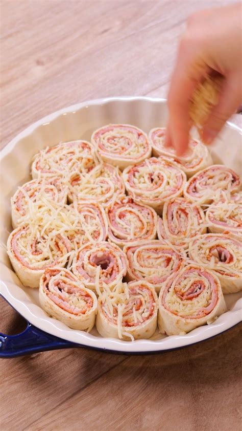 Une recette rapide pour l apéritif réalisée à partir de tortilla de blé