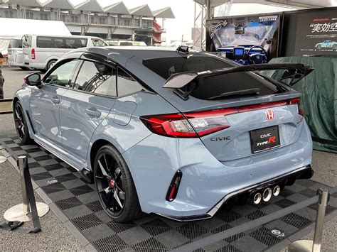 RHD FL5 Civic Type R Sonic Grey Spotted W Full Modulo Parts OEM