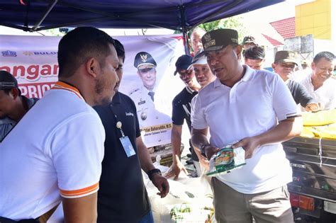 Harga Naik Pj Gubernur Bahtiar Instruksikan Distribusi Beras Ke Pasar