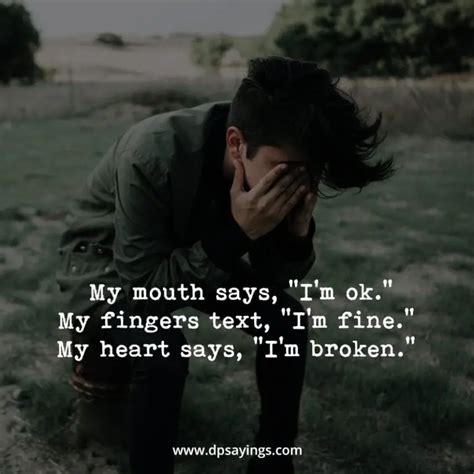 85 Emotional Broken Heart Quotes And Heartbroken Sayings Dp Sayings