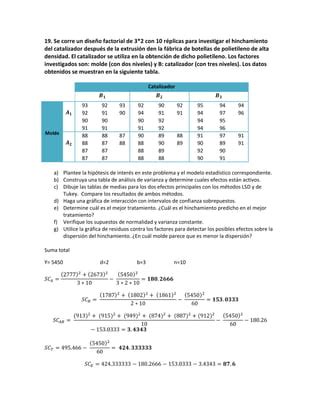 Problemas Disenos Factoriales Pdf