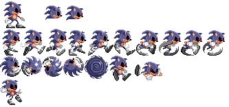 Lord X Sprites by CocaTheHedgehog on DeviantArt