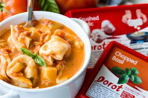 Creamy Tomato Basil Tortellini Soup Easy Peasy Meals